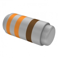 MCP100JR-330R RES CARB FILM 330 OHM 1W 5%
