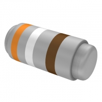 MCP100JR-390R RES CARB FILM 390 OHM 1W 5%