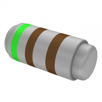 MCP100JR-510R RES CARB FILM 510 OHM 1W 5%