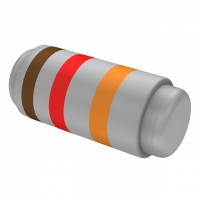 MCP100JR-12K RES CARB FILM 12K OHM 1W 5%