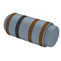 MMP100FRF100R RES MELF METAL 100 OHM 1W 1%