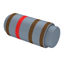 MMP100FRF120R RES MELF METAL 120 OHM 1W 1%