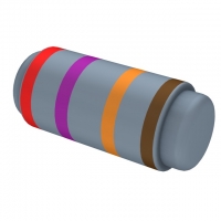 MMP100FRF27K RES MELF METAL 27K OHM 1W 1%