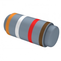 MMP100FRF3K9 RES MELF METAL 3.9K OHM 1W 1%