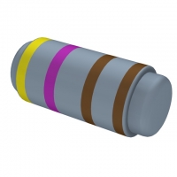 MMP200FRF470R RES MELF METAL 470 OHM 2W 1%