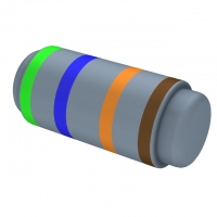 MMP200FRF56K RES MELF METAL 56K OHM 2W 1%