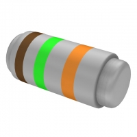 MCP100JR-15K RES CARB FILM 15K OHM 1W 5%