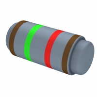 MMP200FRF1K5 RES MELF METAL 1.5K OHM 2W 1%