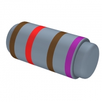 MMF25SBRD120R RES MELF MET 120 OHM 1/4W 0.1%