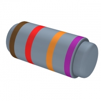 MMF25SBRD12K RES MELF MET 12K OHM 1/4W 0.1%