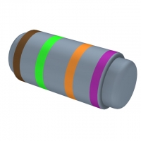 MMF25SBRD15K RES MELF MET 15K OHM 1/4W 0.1%