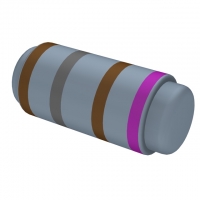 MMF-25BRD180R RES MELF MET 180 OHM 1/4W 0.1%