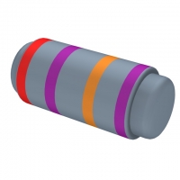 MMF25SBRD27K RES MELF MET 27K OHM 1/4W 0.1%