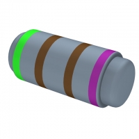 MMF25SBRD510R RES MELF MET 510 OHM 1/4W 0.1%