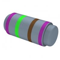MMF25SBRD750R RES MELF MET 750 OHM 1/4W 0.1%