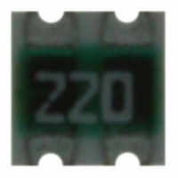 742C043220JPTR RES ARRAY 22 OHM 4TERM 2RES SMD