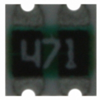 742C043471JPTR RES ARRAY 470 OHM 4TERM 2RES SMD