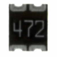 744C043472JPTR RES ARRAY 4.7KOHM 4TERM 2RES SMD