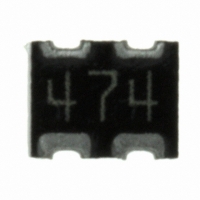 743C043474JTR RES ARRAY 470KOHM 4TERM 2RES SMD