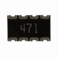 744C083471JPTR RES ARRAY 470 OHM 8TERM 4RES SMD