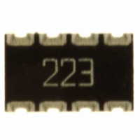 744C083223JPTR RES ARRAY 22K OHM 8TERM 4RES SMD