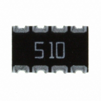 744C083510JPTR RES ARRAY 51 OHM 8TERM 4RES SMD