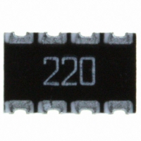 744C083220JPTR RES ARRAY 22 OHM 8TERM 4RES SMD