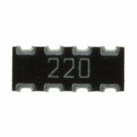 743C083220JPTR RES ARRAY 22 OHM 8TERM 4RES SMD