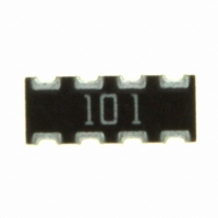 743C083101JPTR RES ARRAY 100 OHM 8TERM 4RES SMD