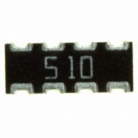 743C083510JPTR RES ARRAY 51 OHM 8TERM 4RES SMD