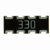 743C083330JPTR RES ARRAY 33 OHM 8TERM 4RES SMD