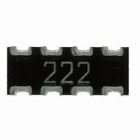 743C083222JPTR RES ARRAY 2.2KOHM 8TERM 4RES SMD