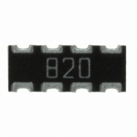 743C083820JPTR RES ARRAY 82 OHM 8TERM 4RES SMD