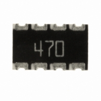 744C083470JPTR RES ARRAY 47 OHM 8TERM 4RES SMD
