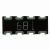 743C083681JPTR RES ARRAY 680 OHM 8TERM 4RES SMD