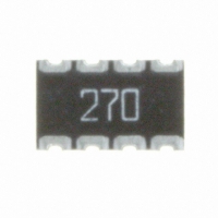 744C083270JPTR RES ARRAY 27 OHM 8TERM 4RES SMD