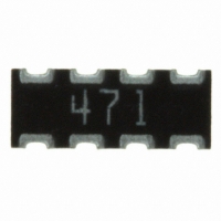 743C083471JPTR RES ARRAY 470 OHM 8TERM 4RES SMD