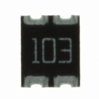 744C043103JTR RES ARRAY 10K OHM 4TERM 2RES SMD