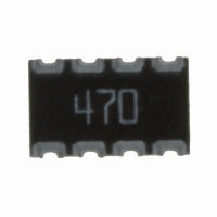 744C083470JTR RES ARRAY 47 OHM 8TERM 4RES SMD