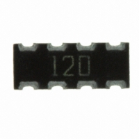 743C083120JTR RES ARRAY 12 OHM 8TERM 4RES SMD