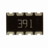 744C083391JTR RES ARRAY 390 OHM 8TERM 4RES SMD