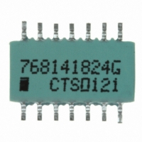 768141824G RES-NET BUSSED 820K OHM 14-PIN