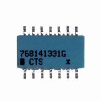 768141331G RES-NET BUSSED 330 OHM 14-PIN