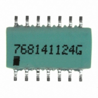 768141124G RES-NET BUSSED 120K OHM 14-PIN