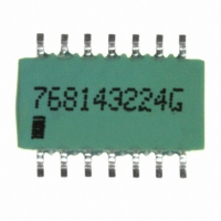 768143224G RES-NET ISO 220K OHM 14-PIN SMD