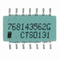 768143562G RES-NET ISO 5.6K OHM 14-PIN SMD
