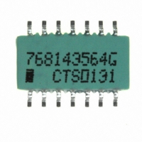 768143564G RES-NET ISO 560K OHM 14-PIN SMD