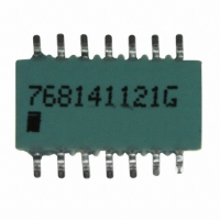 768141121G RES-NET BUSSED 120 OHM 14-PIN
