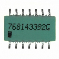 768143392G RES-NET ISO 3.9K OHM 14-PIN SMD