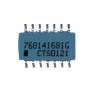 768141681G RES-NET BUSSED 680 OHM 14-PIN